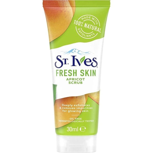 St. Ives Fresh Skin Invigorating Apricot Face Scrub 12 x 30ml